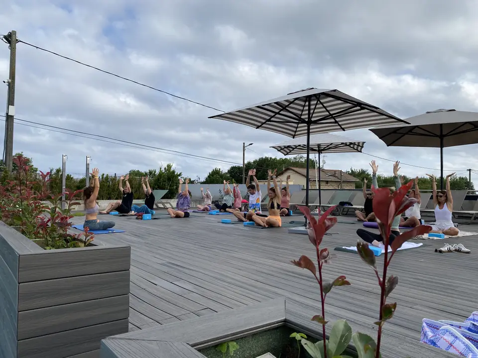 Una clase al aire libre en Galicia